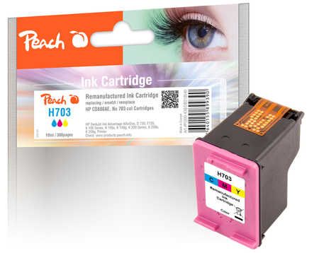 Peach Druckerpatrone PI300-438, kompatibel zu HP 703 color
