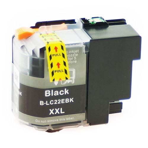 kompatible Patrone BK22BK mit Chip, schwarz