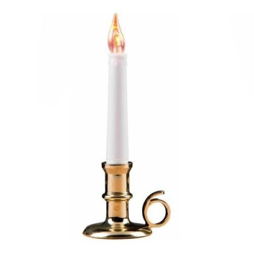 Weihnachtsdeko flackernde Kerze LED, 20cm