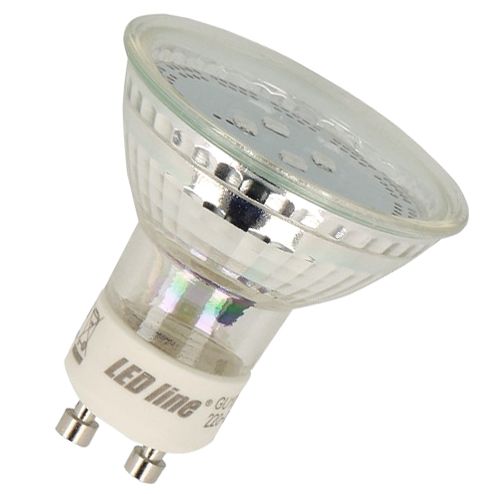 LED Strahler GU10, 1W, 80lm, kaltweiß