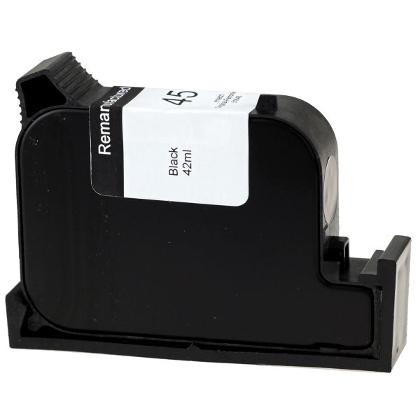 Druckerpatrone schwarz, ersetzt HP Nr. 45/51645A, H45rw