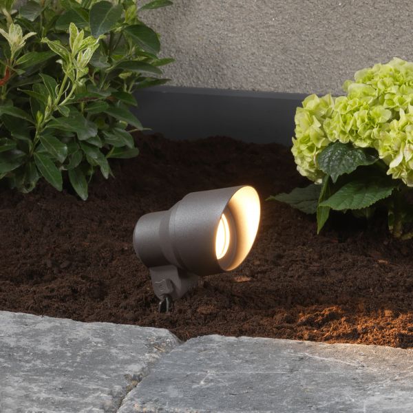 LED Garten Bodenleuchte mit Erdspieß 18V 200lm warmweiß