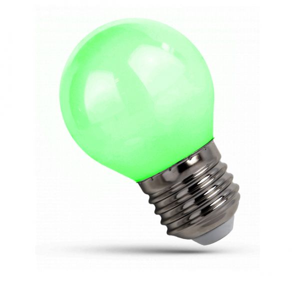 LED Birne E27, 4W Deko grün