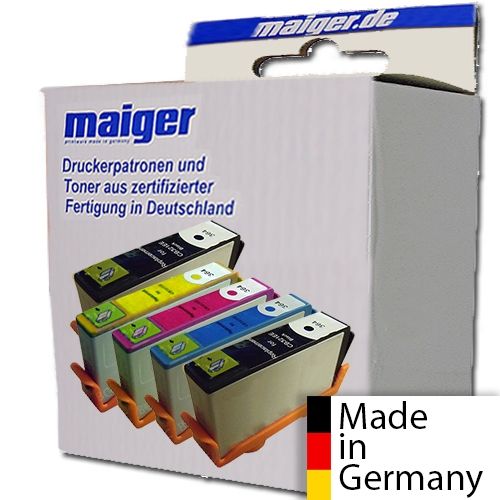 Maiger.de Premium-Combipack (2x schwarz), ersetzt HP Nr. 364