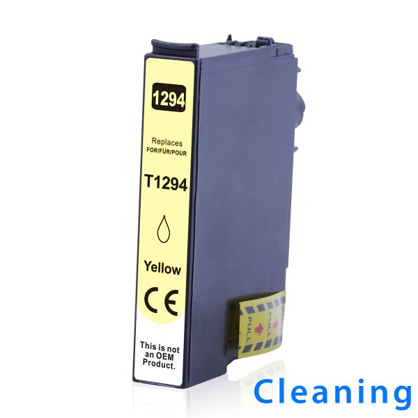 Reinigungspatrone yellow, kompatibel zu Epson T1294